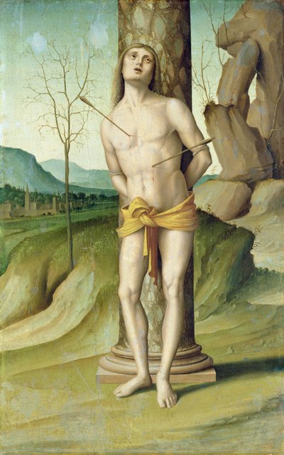 St. Sebastian by Marco Palmezzano